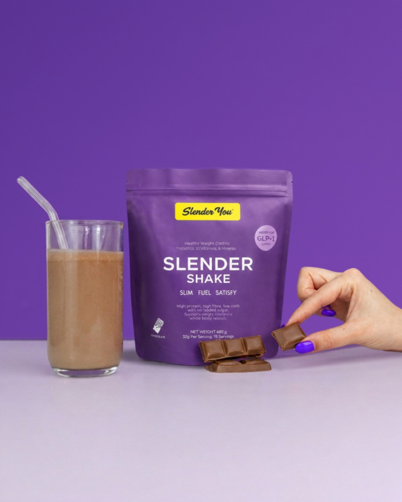 Slender Shake - Chocolate - Image 3