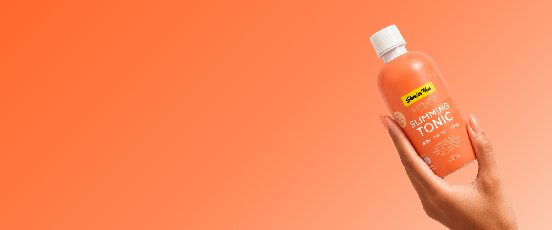 Web banner peach